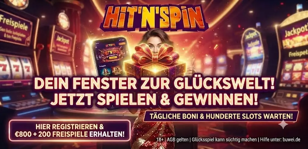 HitnSpin Willkommensbonus