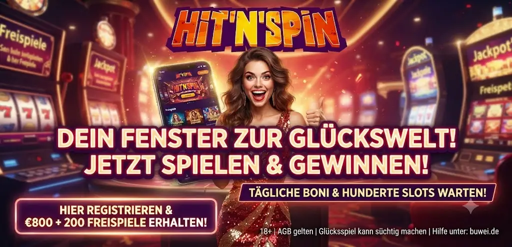 Hitn Spin Casino Bonus für Spieler aus Deutschland – Ein ausführlicher Review